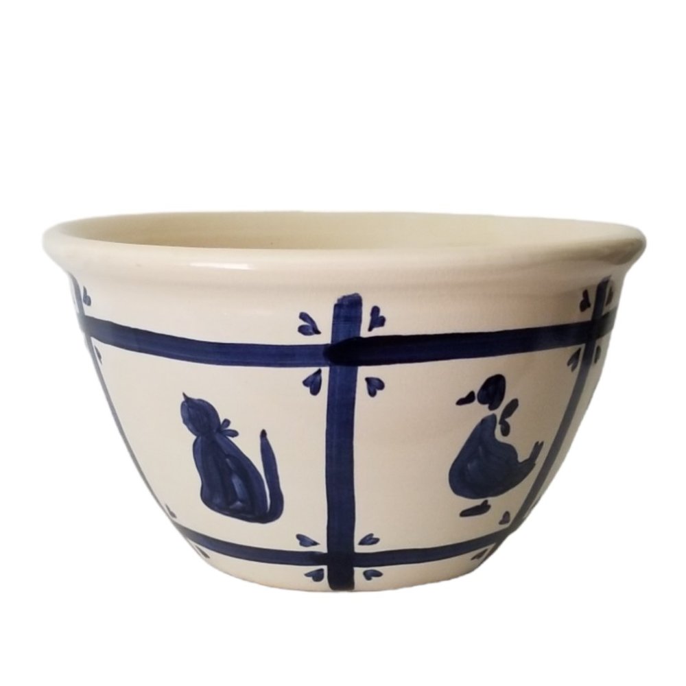 VINTAGE Serving Bowl - 11" Dia x 6" Deep